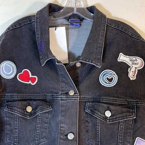 NWT. MONAT GEAR XXL Boss Babe Denim Jacket. - Picture 6 of 15